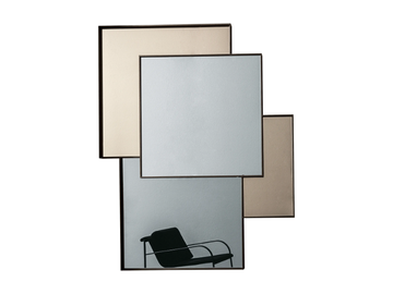 COMBI - Wall-mounted mirror by Sovet italia - view 2